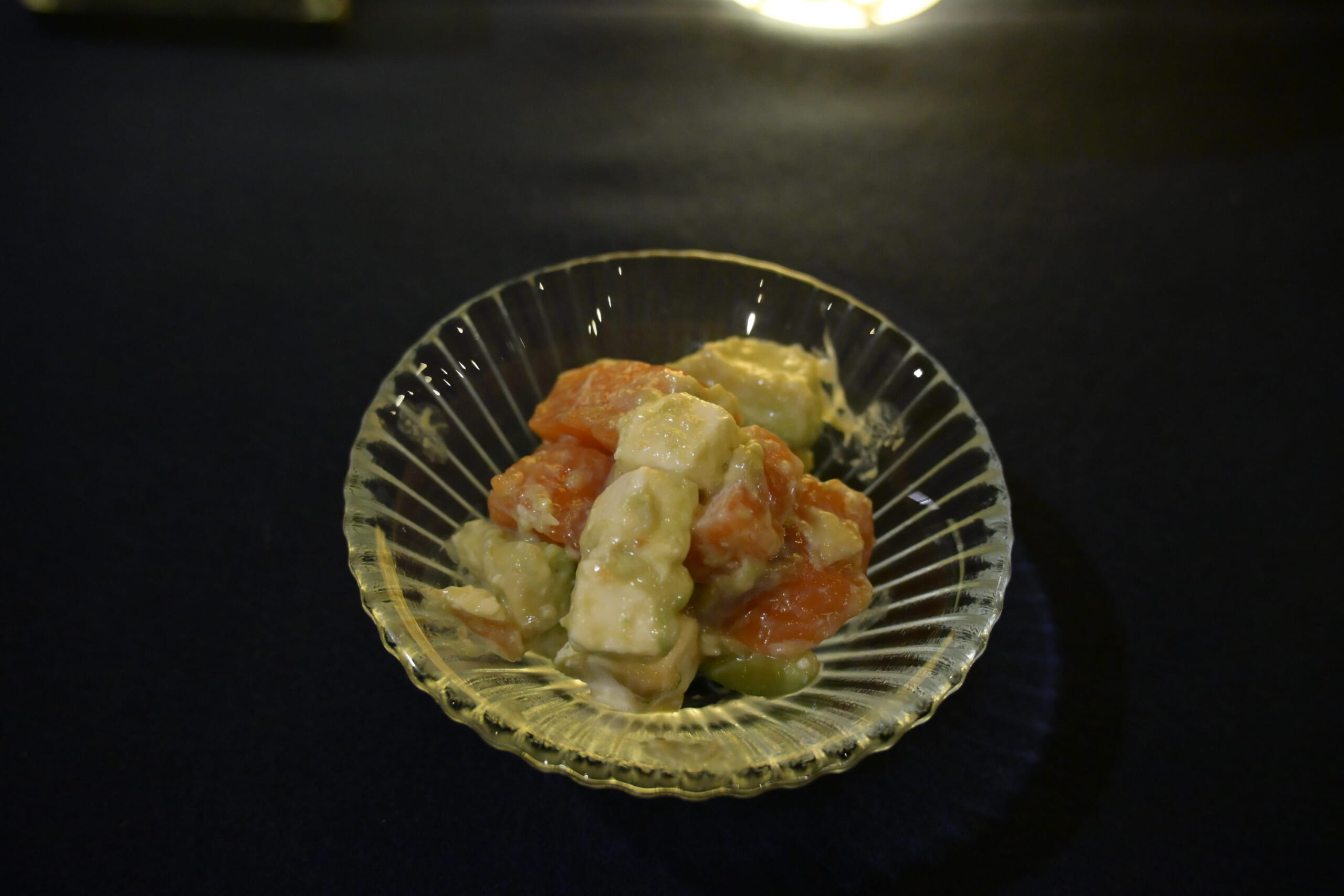 2026年の月夜のディナーで提供された料理